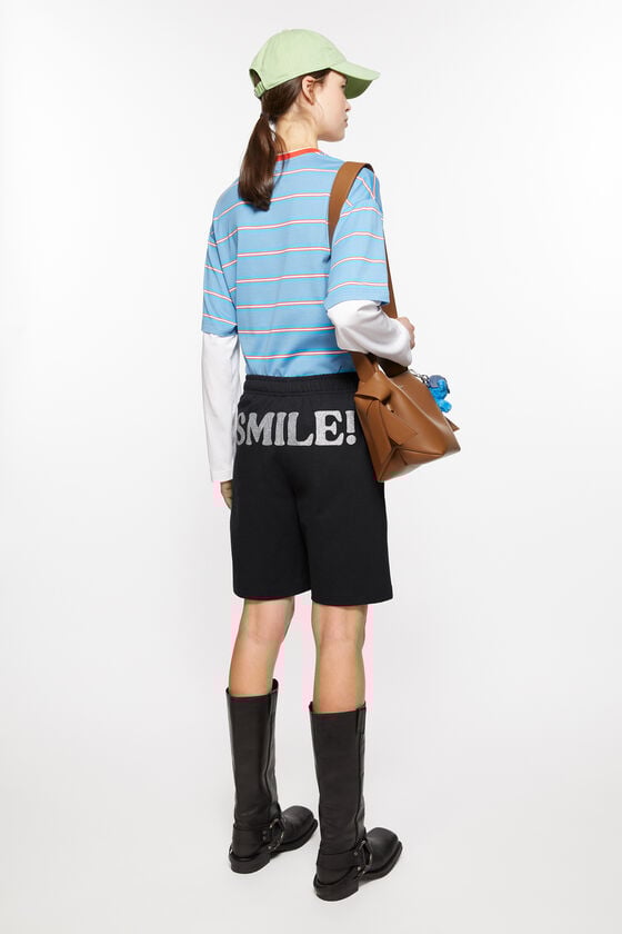 Acne Studios Bedruckte Sweat-Shorts Unisex Neueste Stile