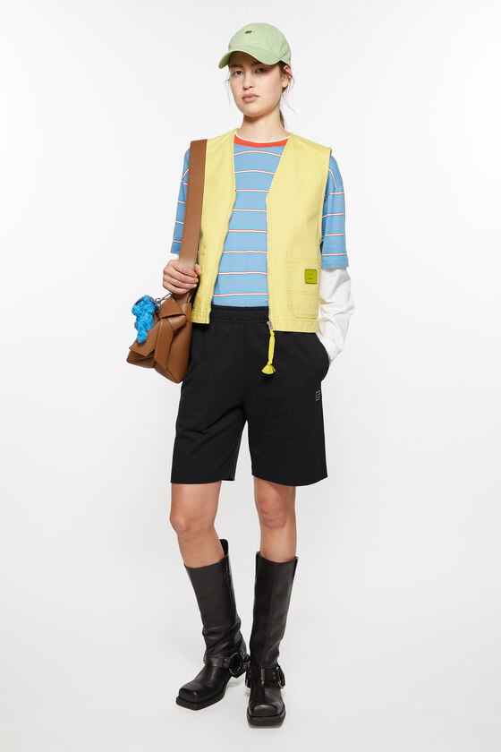 Acne Studios Bedruckte Sweat-Shorts Unisex Neueste Stile
