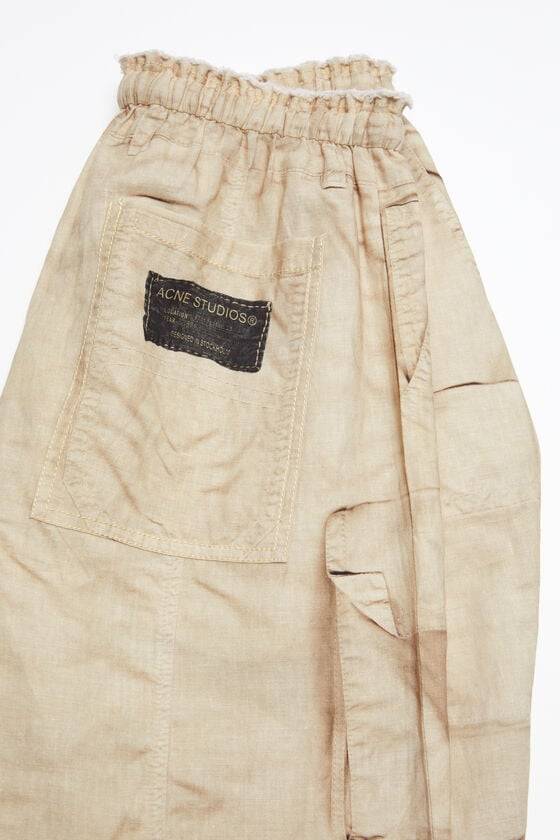 Acne Studios Bedruckte Hose mit entspannter Passform 50% Rabatt mit kostenlosem Versand