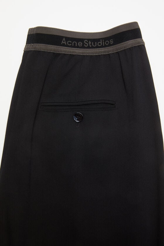Acne Studios Hose mit Logo-Tape Clearance-Verkauf
