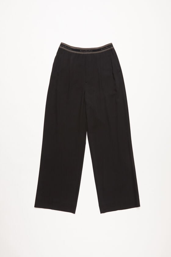 Acne Studios Hose mit Logo-Tape Clearance-Verkauf