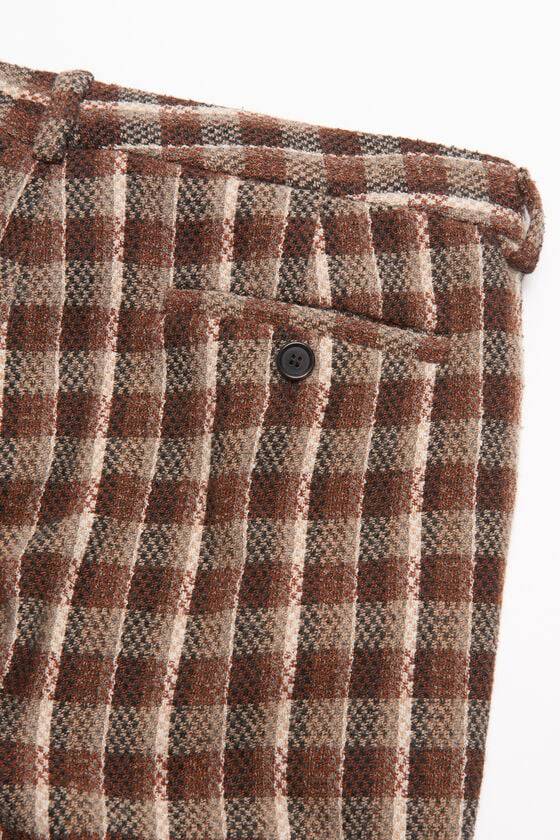 Acne Studios Check tailored trousers Laufsteg-Show zollfrei
