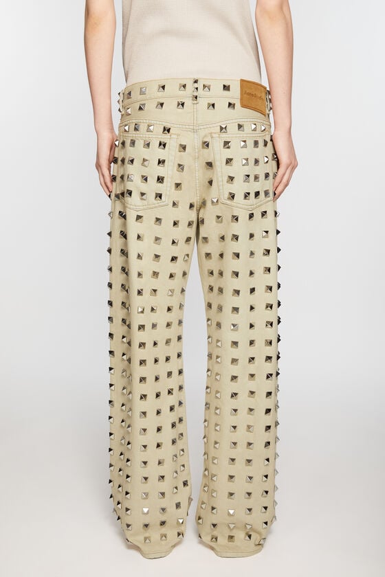 Acne Studios Jeans mit Nieten - Lockere Passform Laufsteg-Show Fabrik Onlineshop