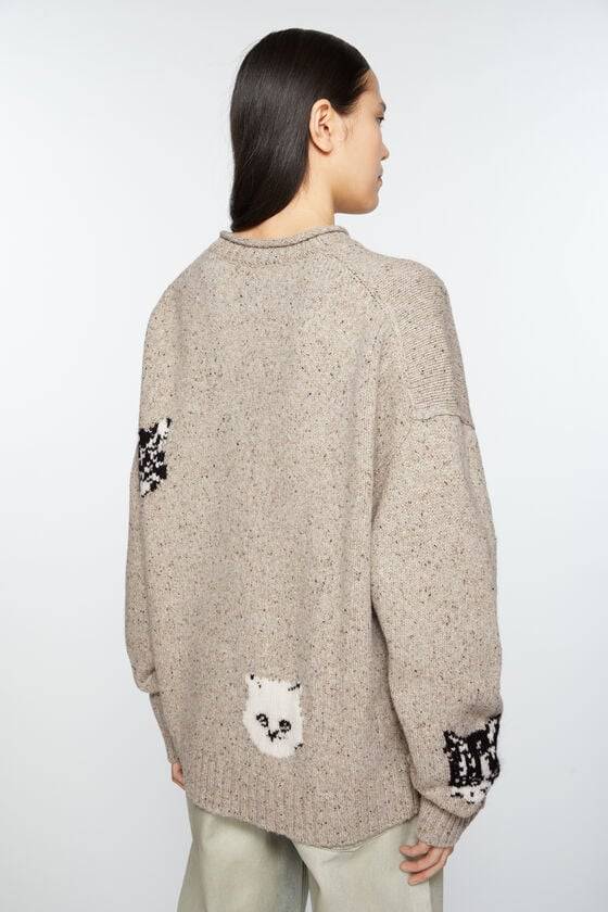 Acne Studios Jacquardpullover Großer Ausverkauf