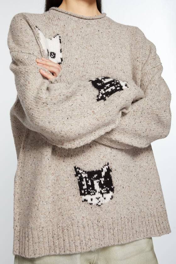 Acne Studios Jacquardpullover Großer Ausverkauf