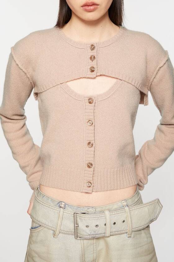 Acne Studios Gestrickter Cardigan Begrenztes Angebot