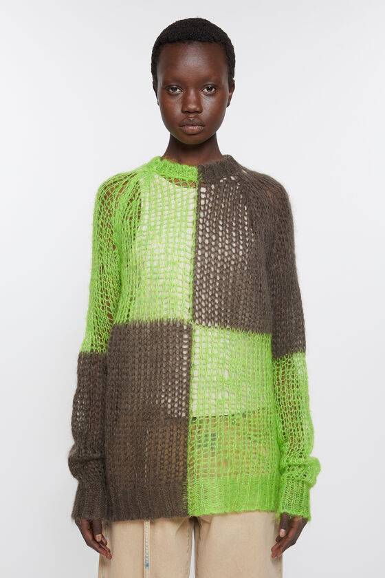 Acne Studios Lockerer Strickpullover Saisonschlussverkauf