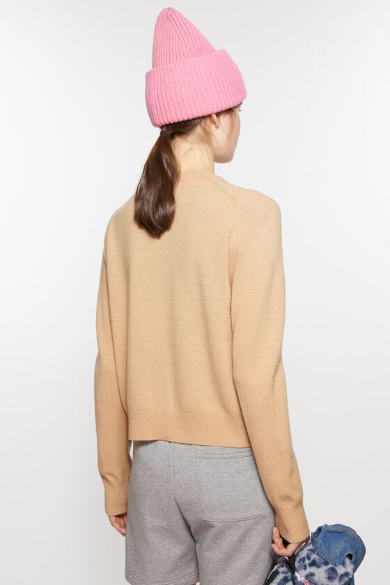 Acne Studios Cardigan mit Rundhalsausschnitt Räumungsverkauf