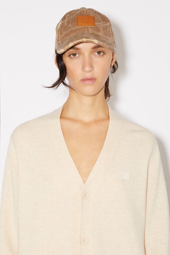 Acne Studios Cardigan mit V-Ausschnitt Unisex VIP-Rabatte