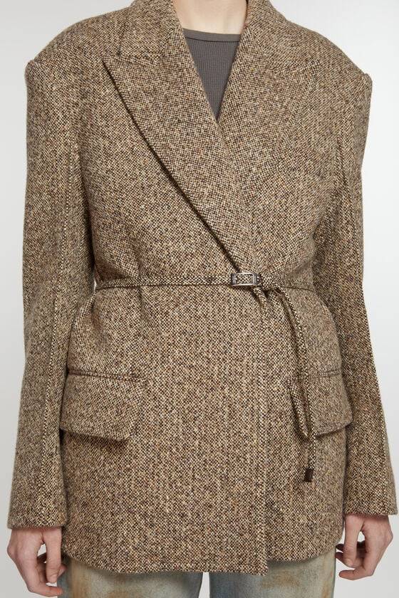 Acne Studios Einreihige Anzugjacke Sonderangebot der Fabrik