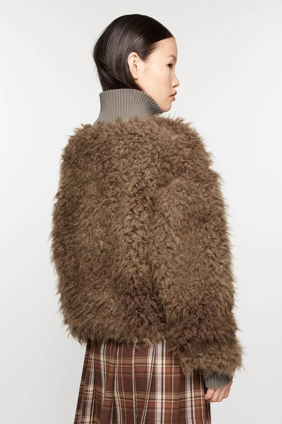 Acne Studios Pelzjacke Nur noch ein Tag übrig