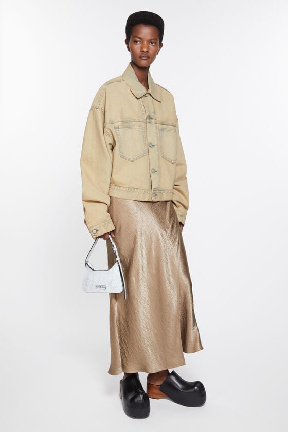 Acne Studios Jeansjacke - Oversized Croppped Fit Kostenloser Versand international