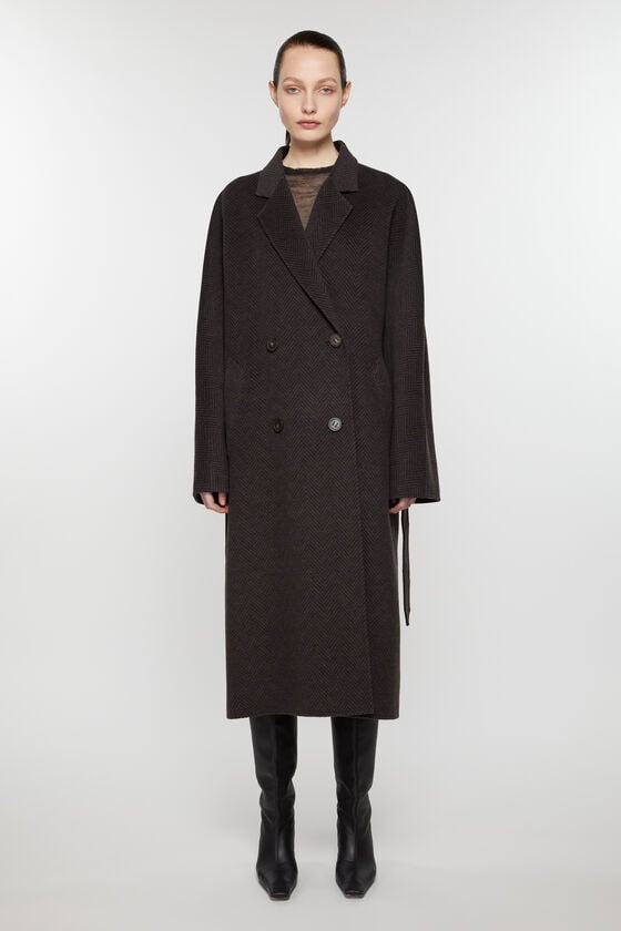 Acne Studios Zweireihiger Wollmantel Speichern exportieren