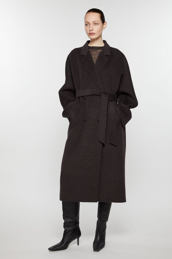 Acne Studios Zweireihiger Wollmantel Speichern exportieren
