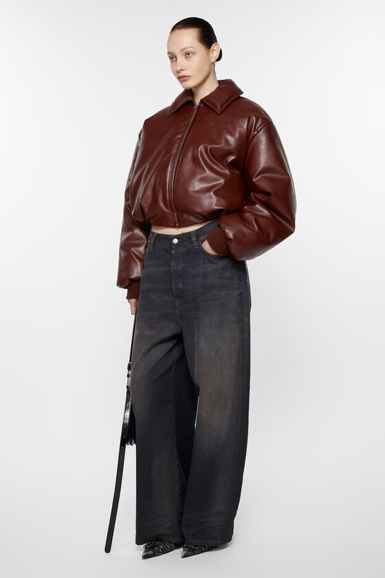 Acne Studios Beschichtete Bomberjacke Outlet