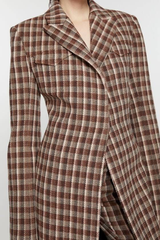 Acne Studios Single-breasted coat Laufsteg-Show Verkauf