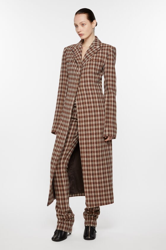 Acne Studios Single-breasted coat Laufsteg-Show Verkauf