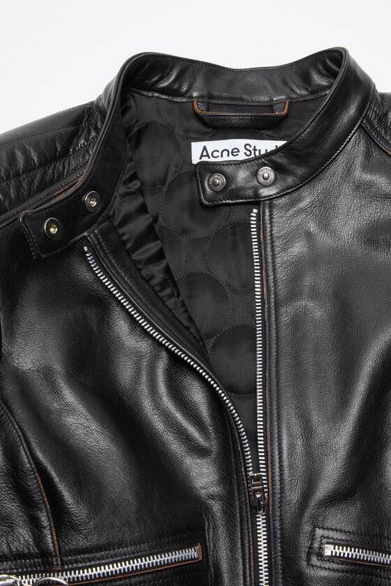 Acne Studios Bikerjacke aus Leder im Angebot