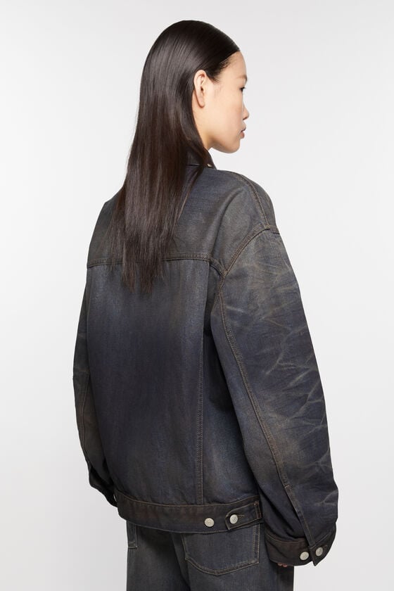 Acne Studios Jeansjacke – Übergroße Passform Fabrikverkauf
