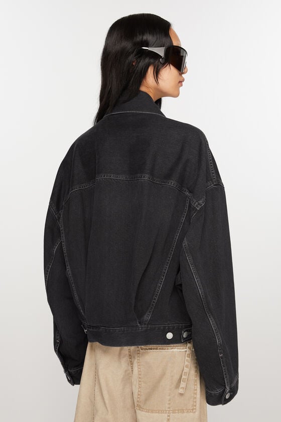 Acne Studios Denimjacke – gecroppt mit lockerer Passform Flash Sale