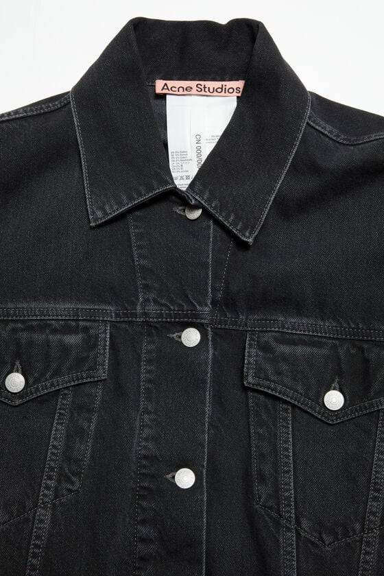 Acne Studios Denimjacke – gecroppt mit lockerer Passform Flash Sale