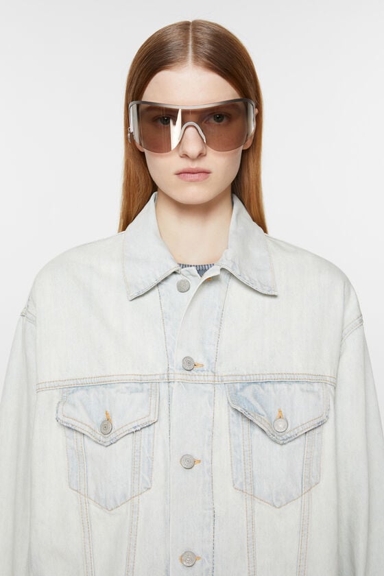 Acne Studios Jeansjacke – entspannte Passform Begrenztes Angebot