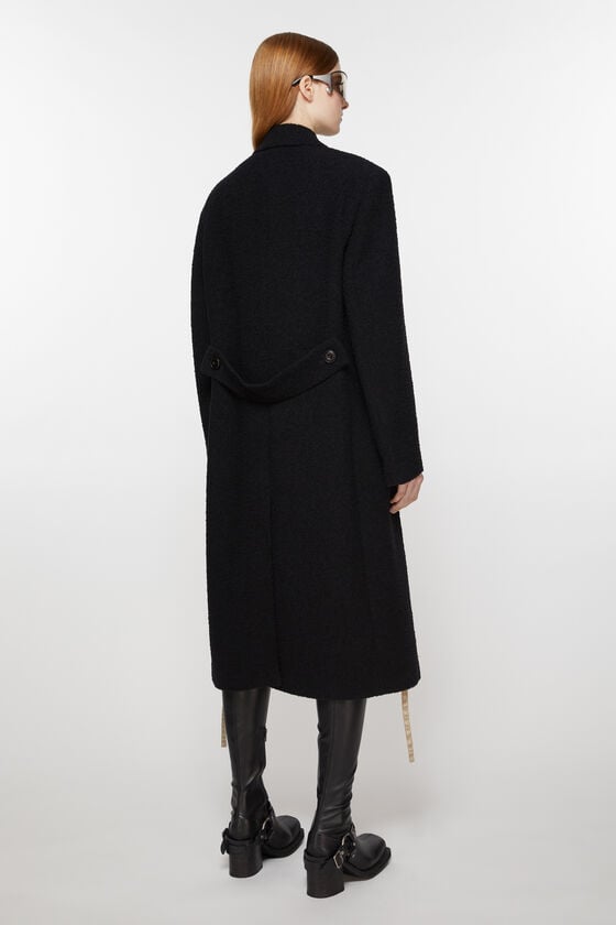 Acne Studios Zweireihiger Wollmantel Online Shopping