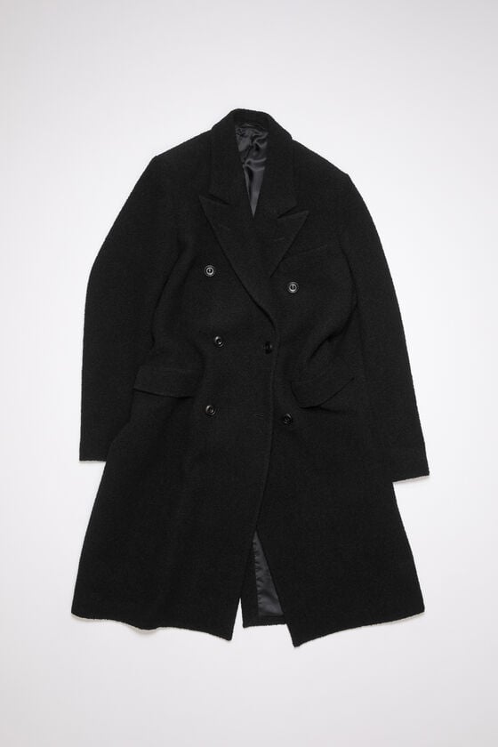 Acne Studios Zweireihiger Wollmantel Online Shopping