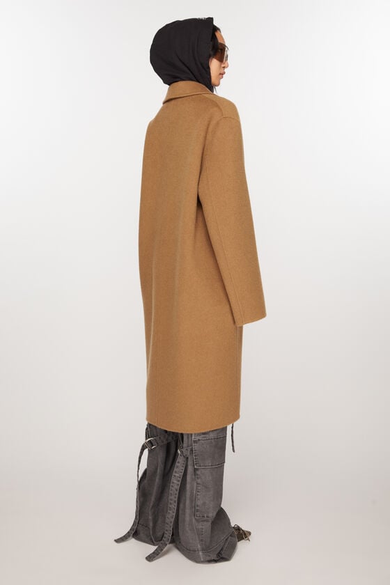 Acne Studios Einreihiger Wollmantel Weihnachtsangebot