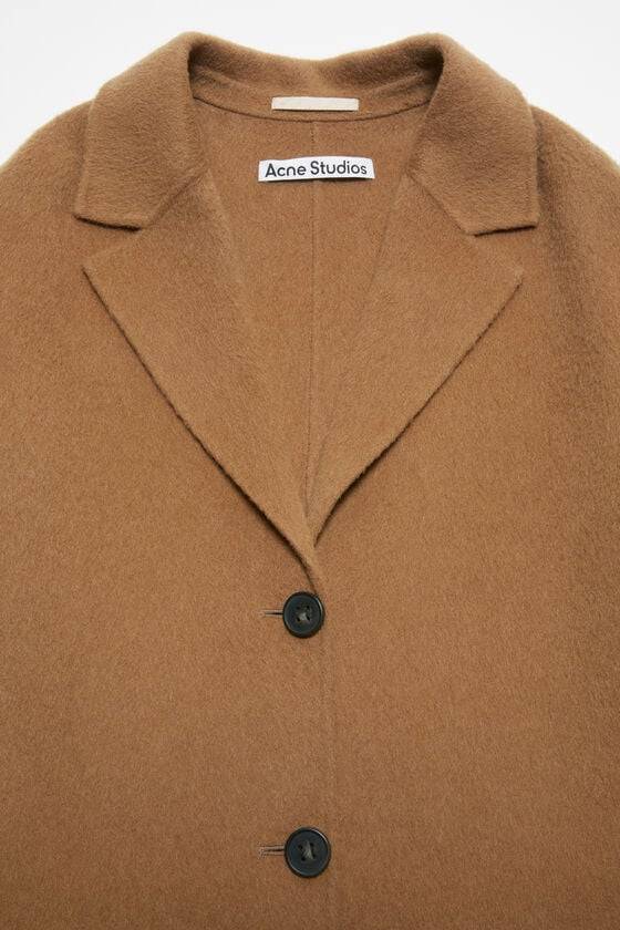 Acne Studios Einreihiger Wollmantel Weihnachtsangebot