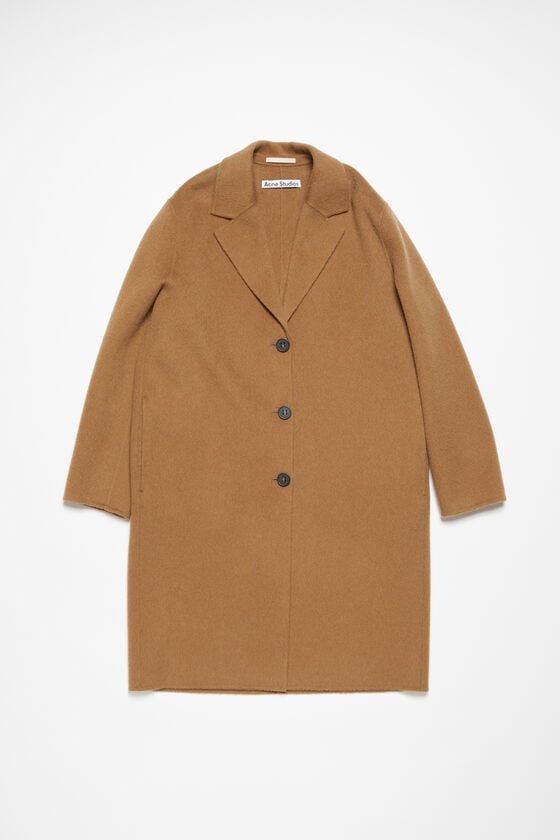 Acne Studios Einreihiger Wollmantel Weihnachtsangebot