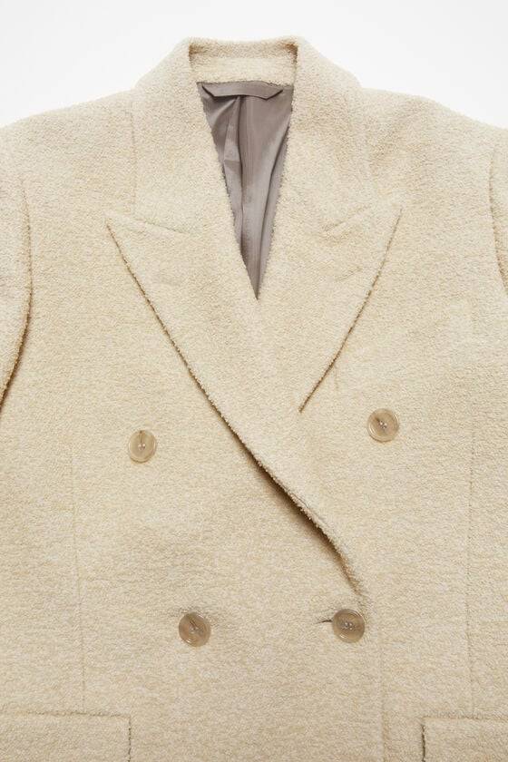 Acne Studios Zweireihiger Wollmantel Osterangebot