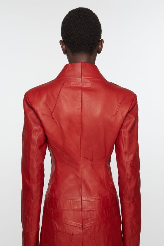 Acne Studios Ledermantel Laufsteg-Show Muttertagsangebot