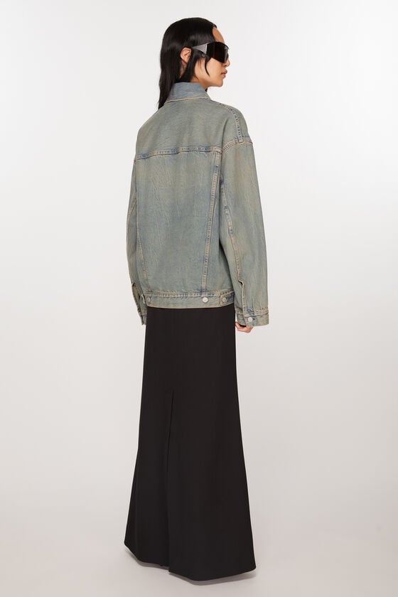 Acne Studios Oversized-Denimjacke Valentinstagsangebot