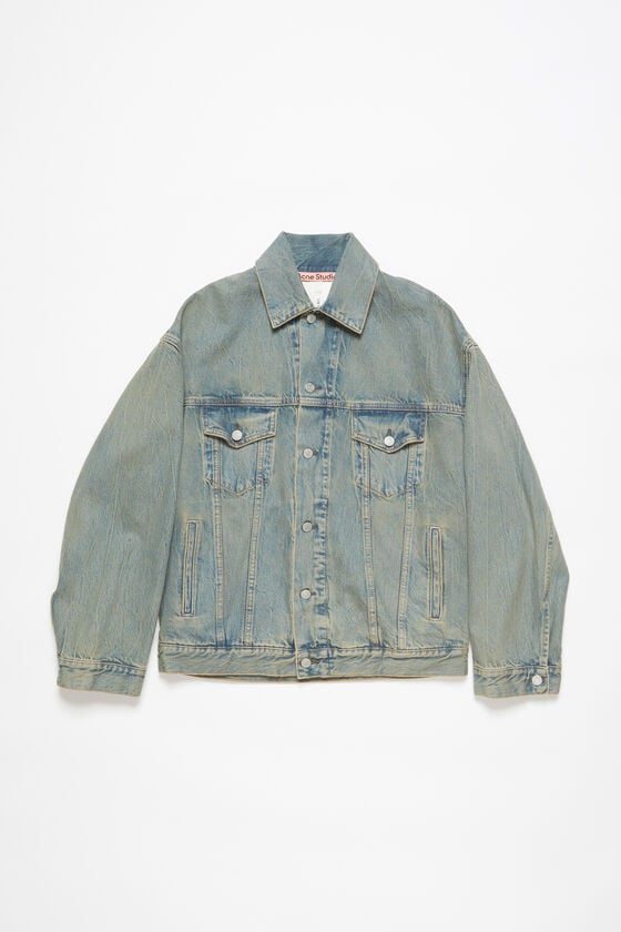 Acne Studios Oversized-Denimjacke Valentinstagsangebot
