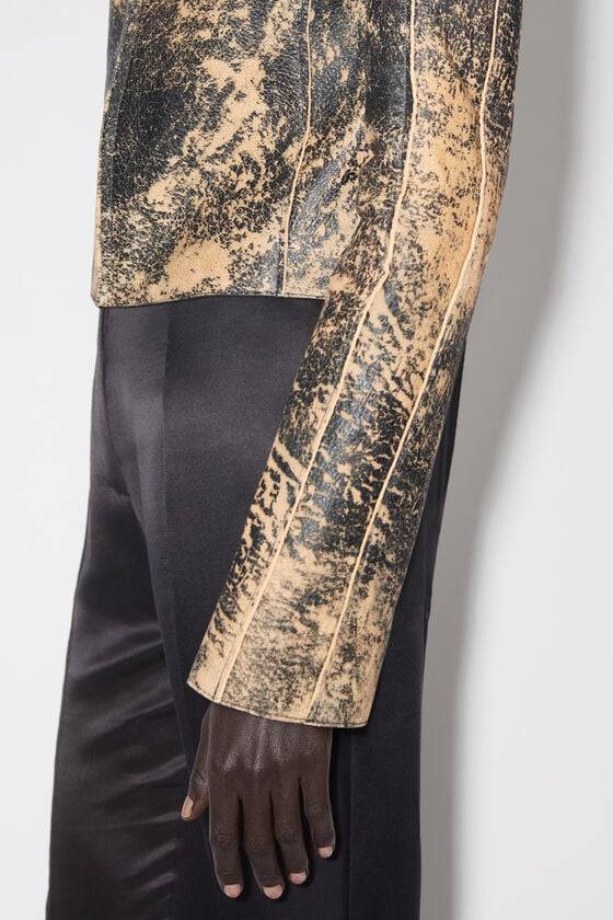Acne Studios Bikerjacke aus Leder Heißer Verkauf