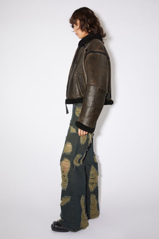 Acne Studios Lammfelljacke Top Angebot