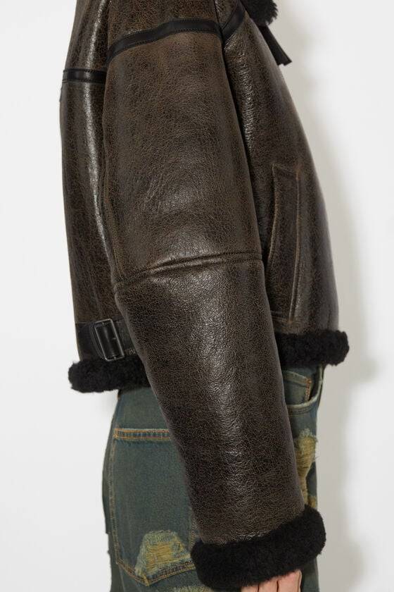 Acne Studios Lammfelljacke Top Angebot