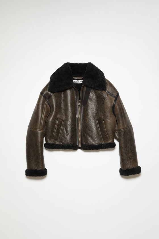 Acne Studios Lammfelljacke Top Angebot