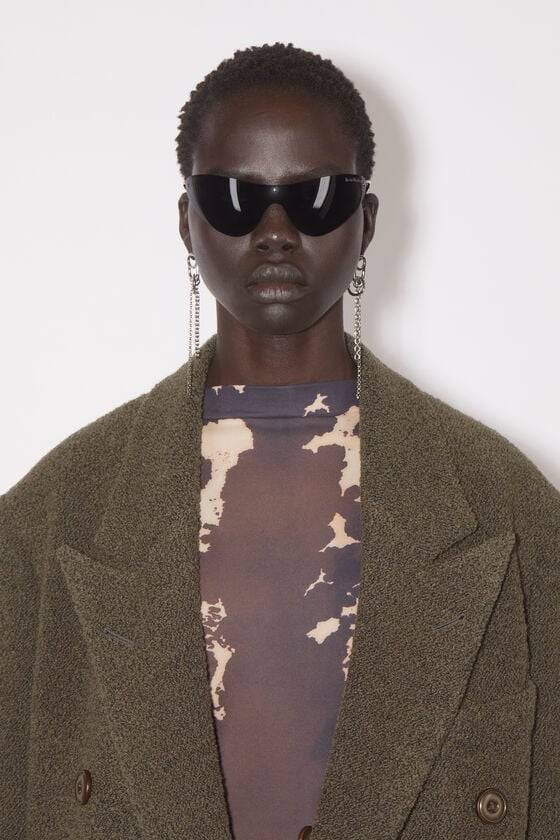 Acne Studios Zweireihiger Wollmantel Neueste Mode