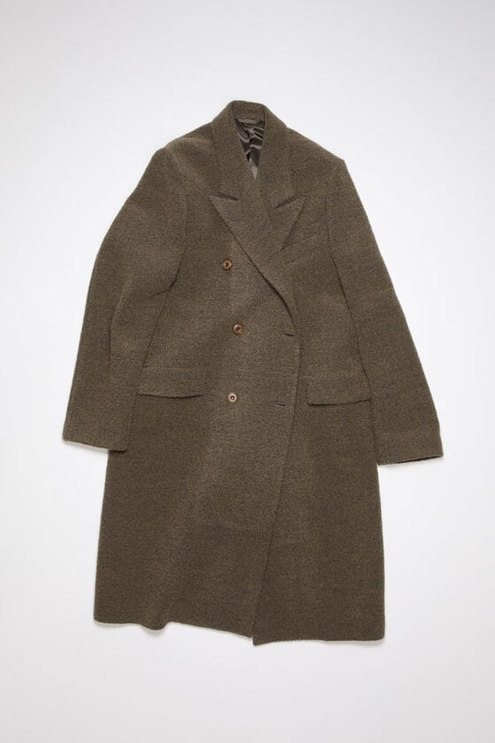 Acne Studios Zweireihiger Wollmantel Neueste Mode