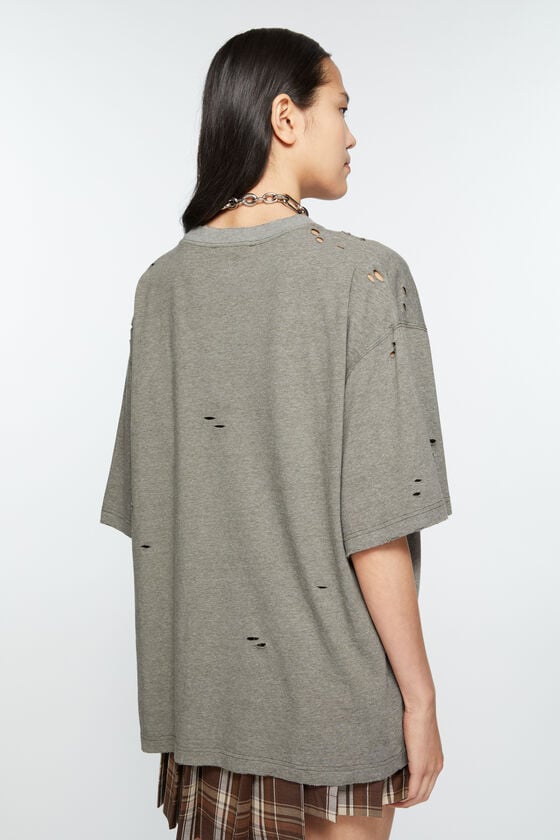 Acne Studios Logo-T-Shirt – lockere Passform Große Rabatte