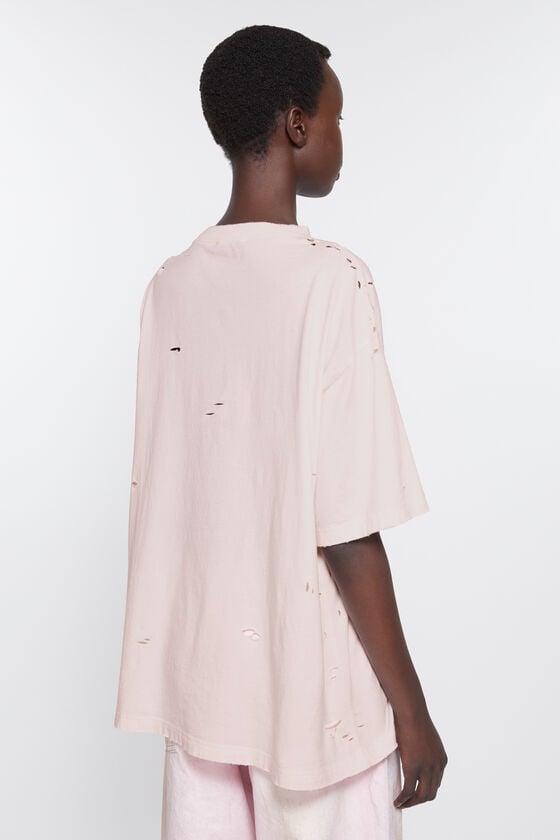 Acne Studios Logo-T-Shirt – lockere Passform Kauf eins, bekomm eins gratis