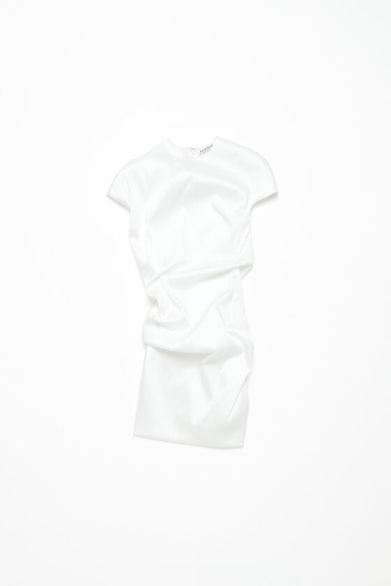 Acne Studios Draped t-shirt dress Laufsteg-Show Bis zu 50% Rabatt