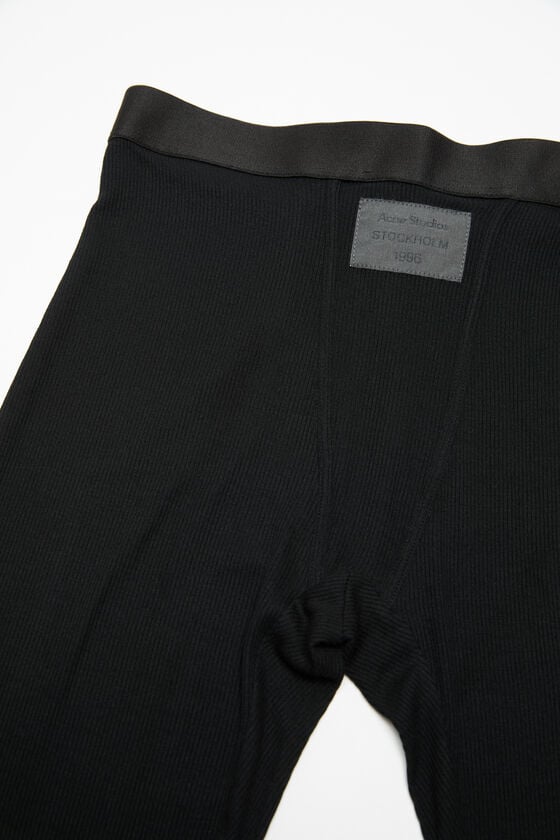 Acne Studios Rib leggings Laufsteg-Show Bis zu 60% Rabatt