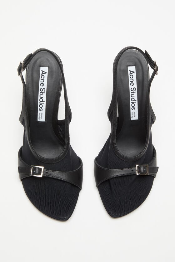 Acne Studios Mesh slingback heels Laufsteg-Show Super Rabatt