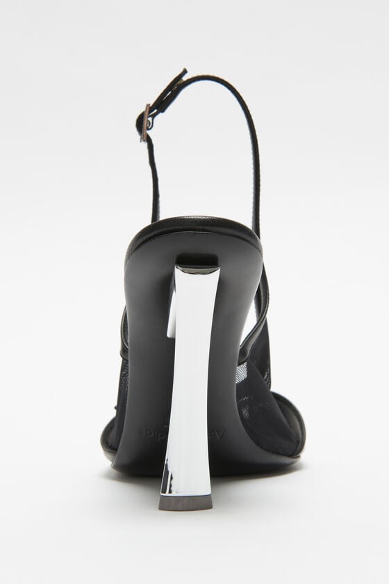 Acne Studios Mesh slingback heels Laufsteg-Show Super Rabatt