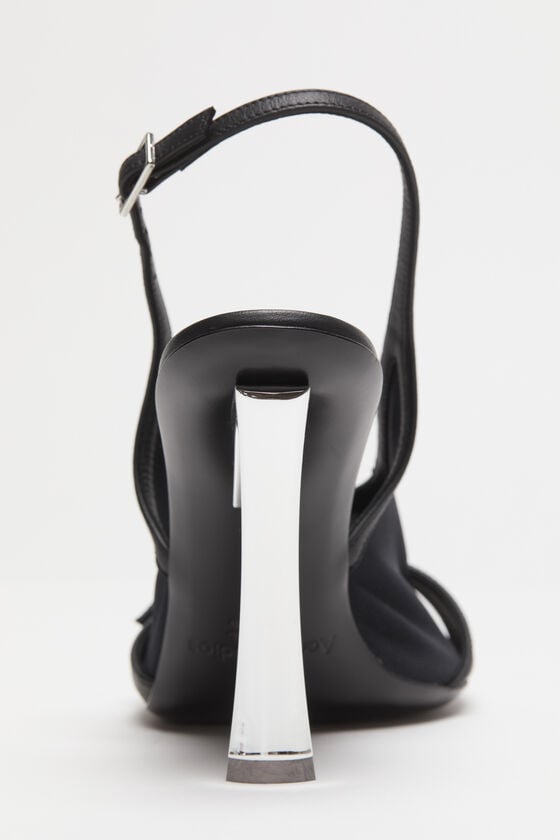 Acne Studios Mesh slingback heels Laufsteg-Show Super Rabatt