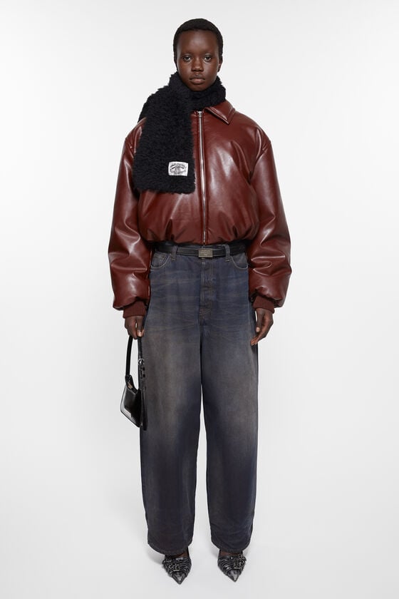 Acne Studios Fluffy scarf - Narrow Riesige Rabatte