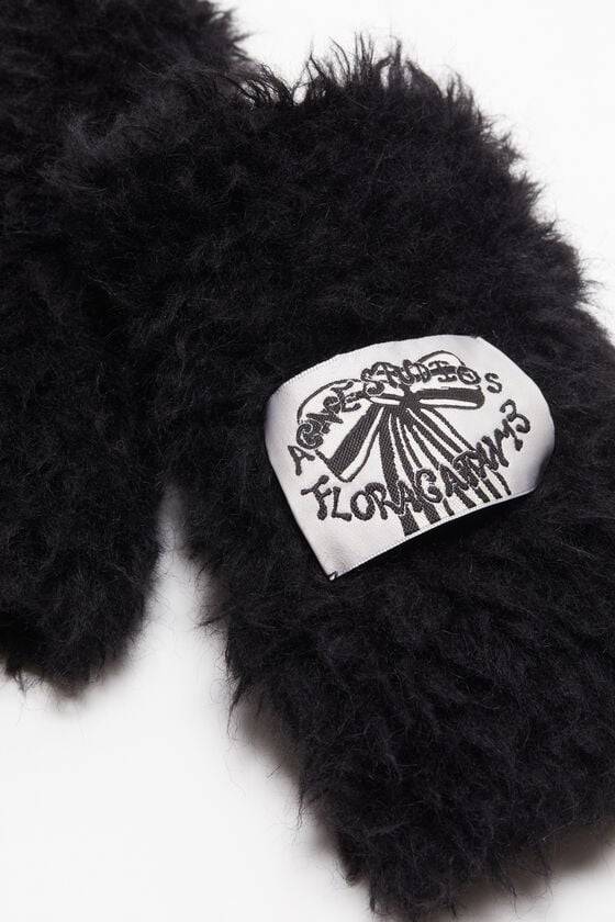 Acne Studios Fluffy mittens Clearance-Verkauf